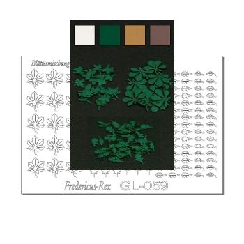 1/35 Scale Greenline Chestnut Leaves 