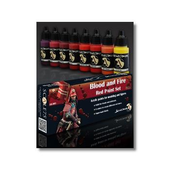 SCALE 75 - Scale Color SSE-005 Blood and Fire Red Paint Set