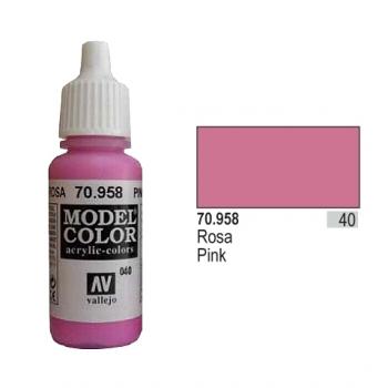 Vallejo Model Color - 040 Rosa (Pink), 17 ml (70.958)